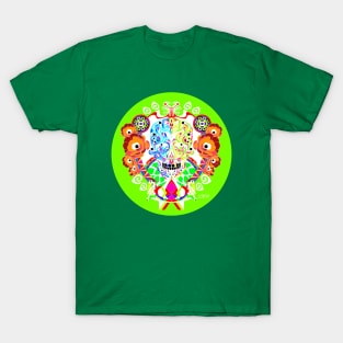 skull tree ecopop art T-Shirt